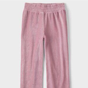 The Children’s Place Ribbed Velour Wide Leg Pants, Medium